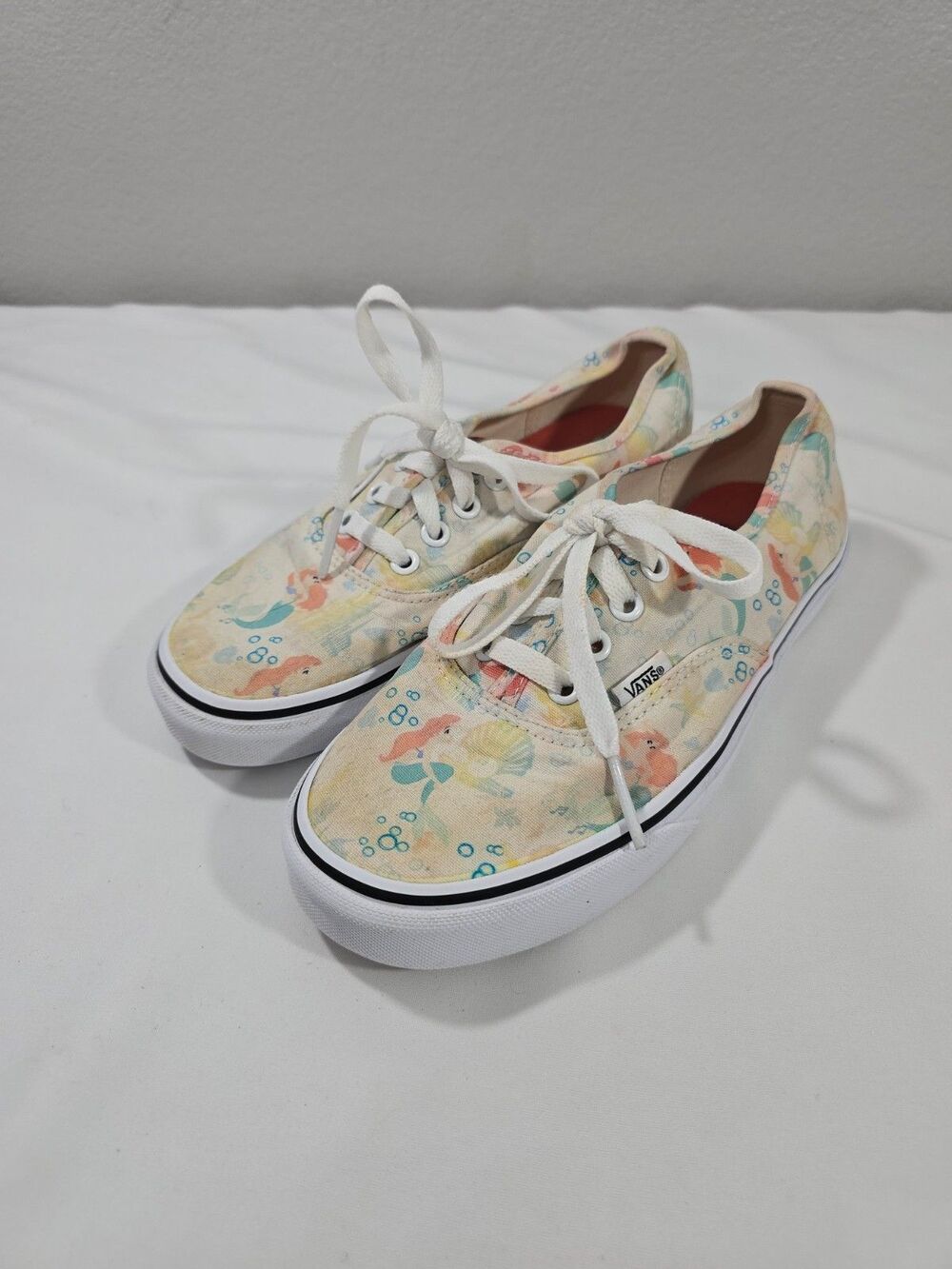 Disney Vans The Little Mermaid Ariel Womens 6.5 Mens 5 Athletic Shoes